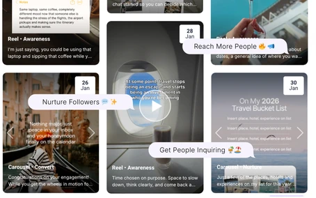 SocialJet caption writer